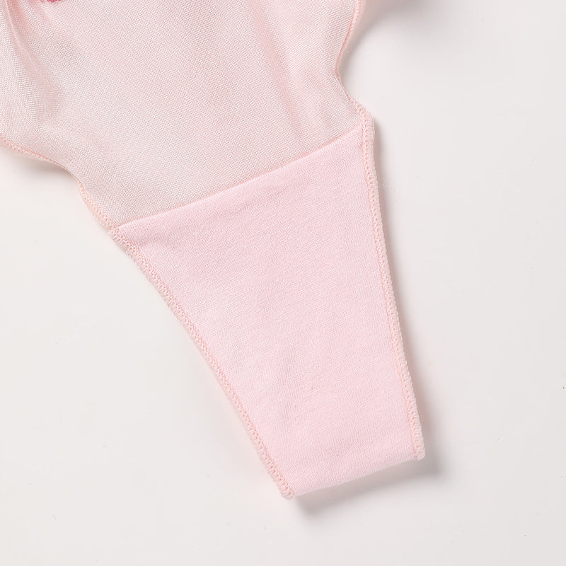 Romantic Lustrous Satin High Rise Panty