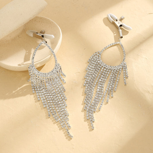 Crystal Cascade Nipple Clamps mooods