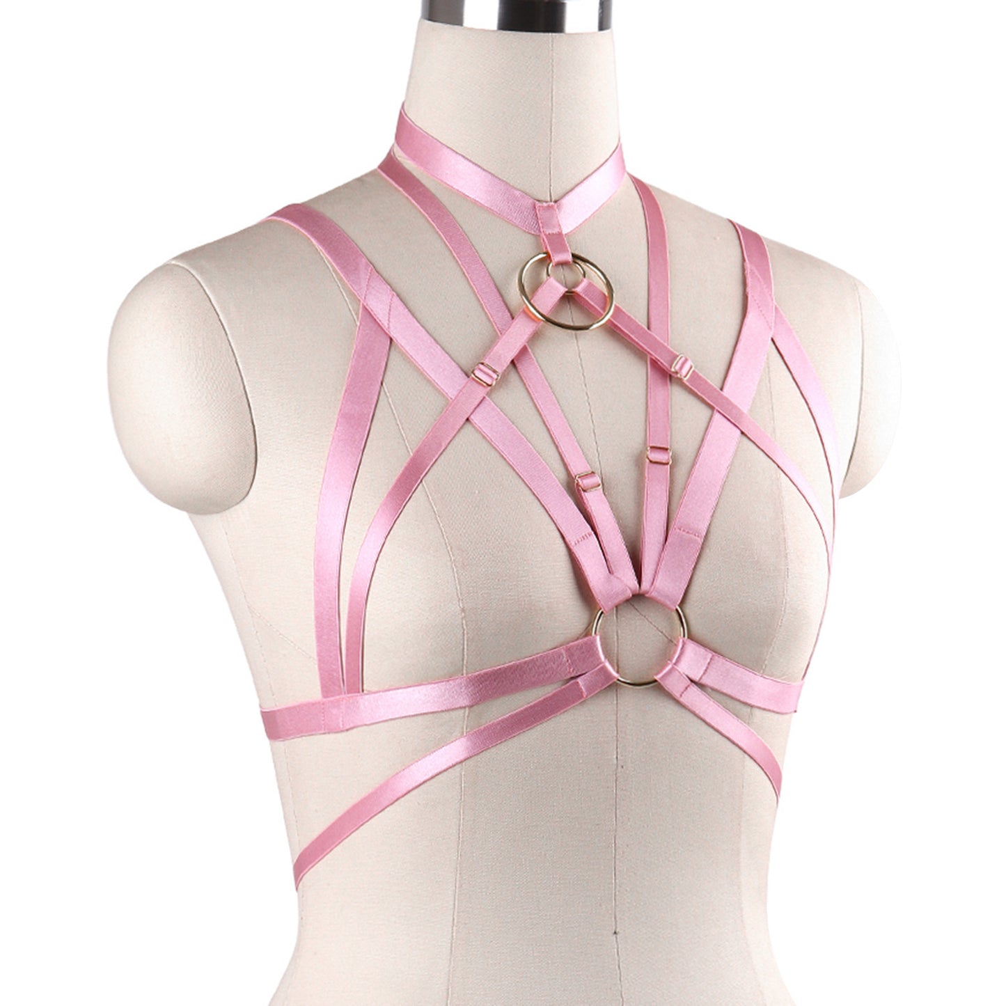 Velvet Rose Cage Harness