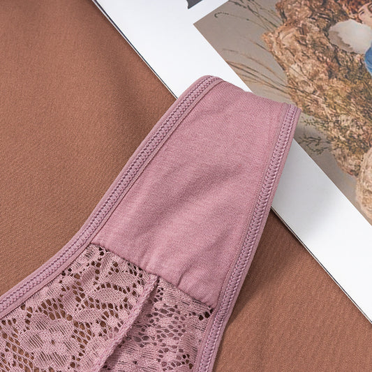 Strappy Lace Thong with Heart Detail Buy 3, Get 1 FREE!