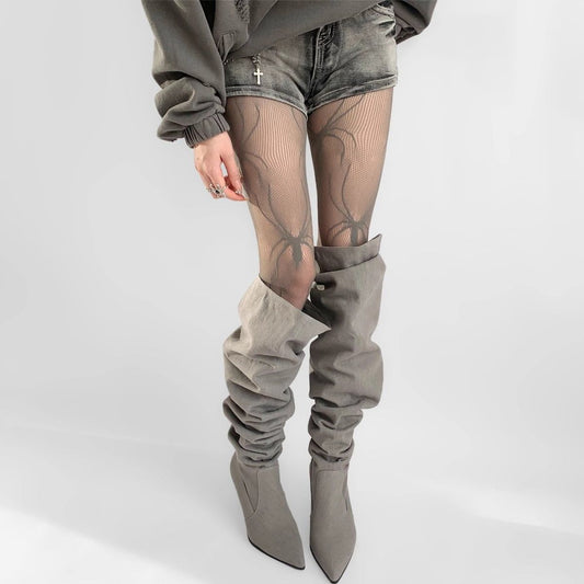 Arachnid Veil Mesh Tights mooods