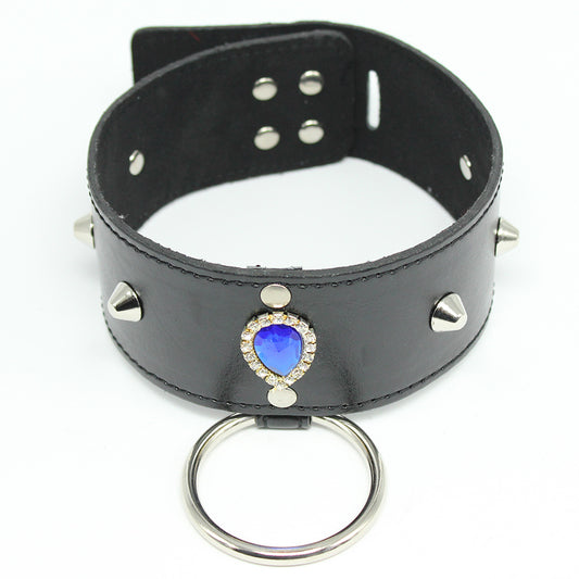 Midnight Oath Spiked Collar