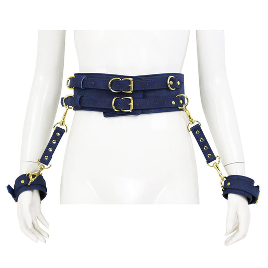 Noir Axis Bondage Belt and Cuffs