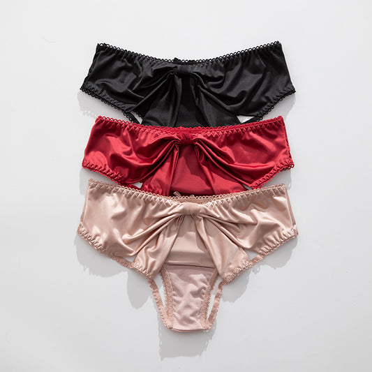 Silken Bow Back Panty