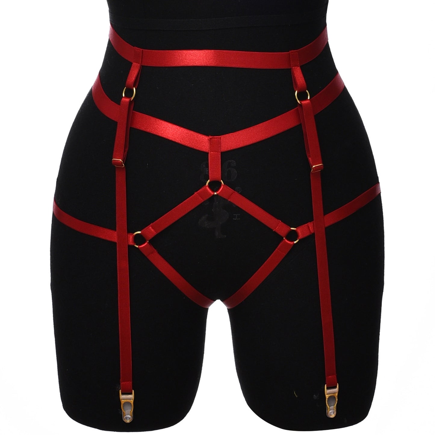 Velvet Edge Garter Harness