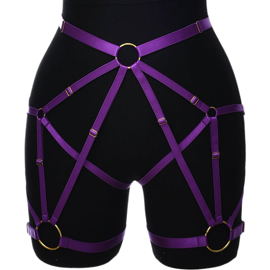 Strappy Cage Leg Harness