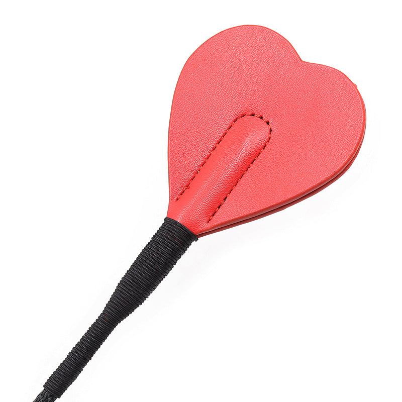 Heart Tip Riding Crop close up tip