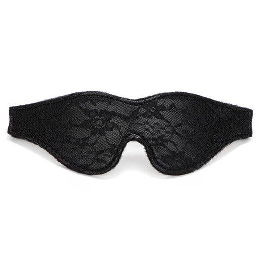 Veil of Desire Lace Blindfold black