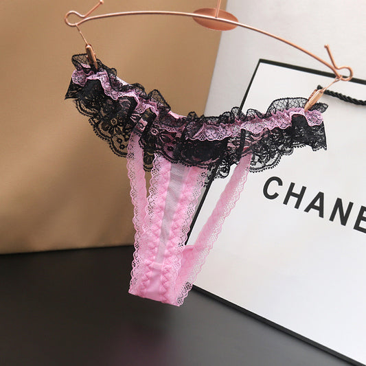 Cherish Cutout Ruffle Lace Panty mooods intimates