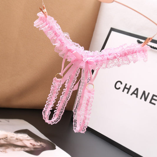 Sparkle Enchantment Open Crotch Decorative Panty mooods intimates