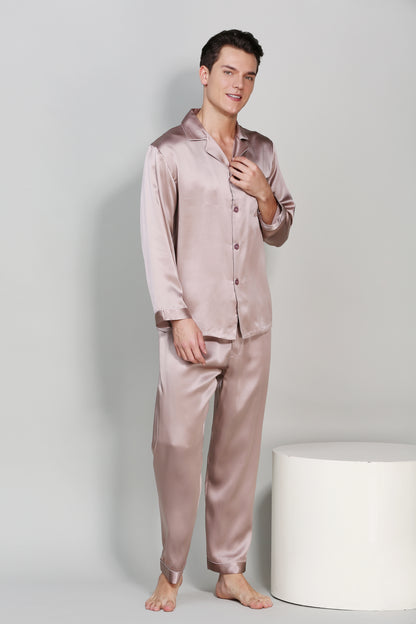 Majestic Mulberry Silk Men’s Pyjama Set mooods