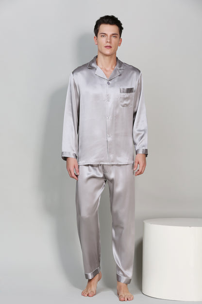 Majestic Mulberry Silk Men’s Pyjama Set mooods