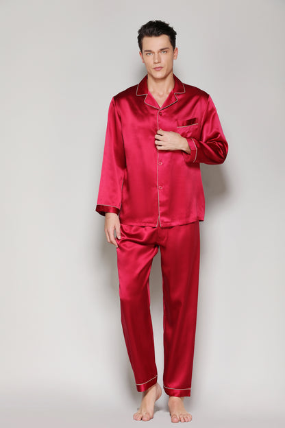 Majestic Mulberry Silk Men’s Pyjama Set mooods