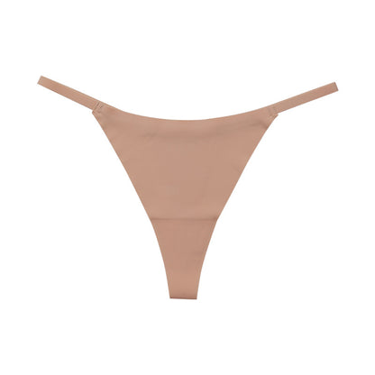 Everyday Elegance Seamless Nylon Thong Panty