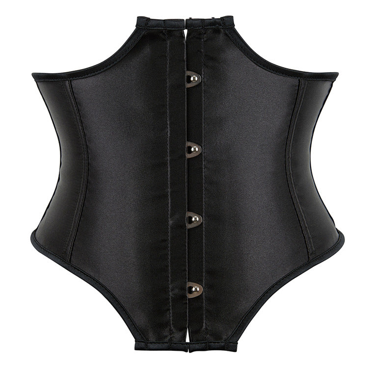 Obsidian Charm Lustrous Underbust Corset