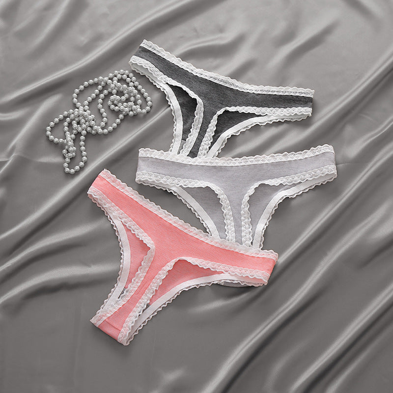 Everyday Charm Lace Thong mooods