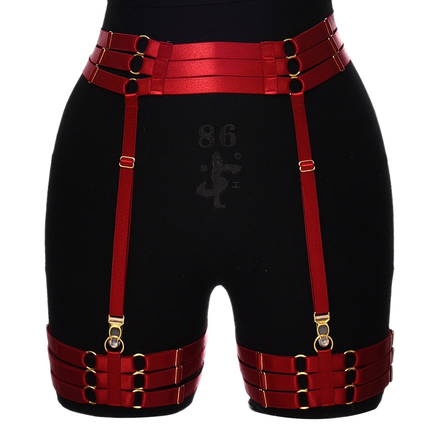 Triple Band Garter Harness