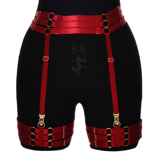 Triple Band Garter Harness