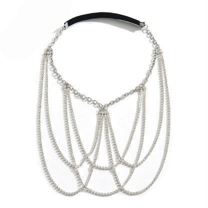 Starlight Cascade Thigh Chain mooods