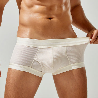 Ivory Viscose Flex Boxer Brief mooods
