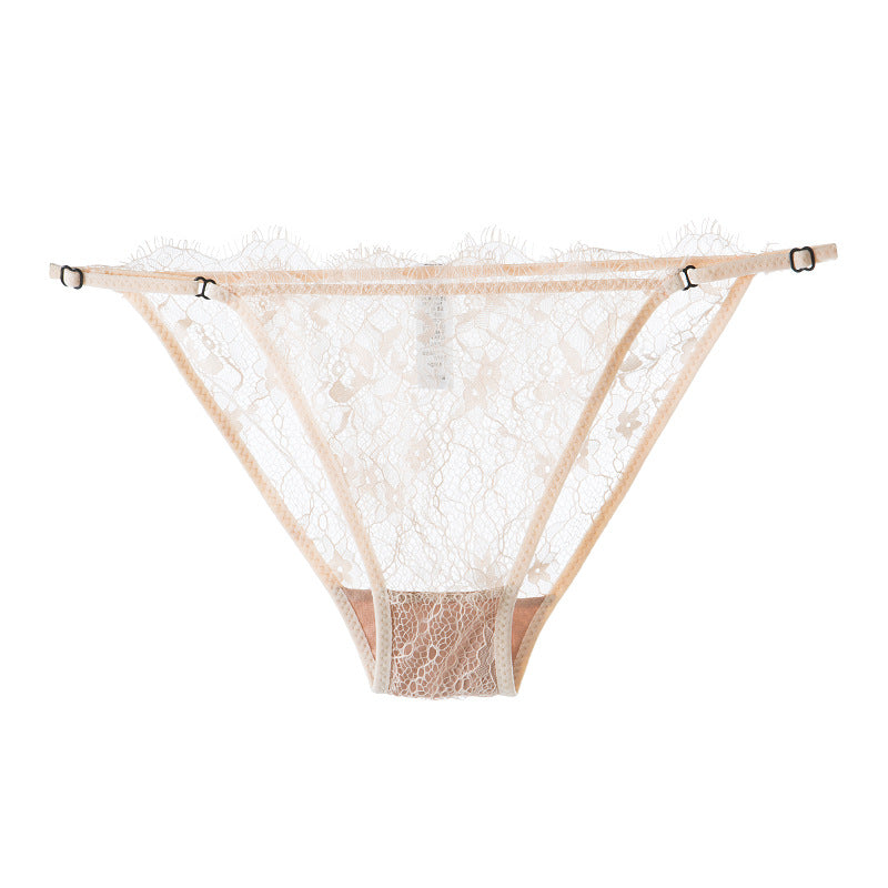 Sheer Lace See-Through Panty – Adjustable Sexy Thong mooods