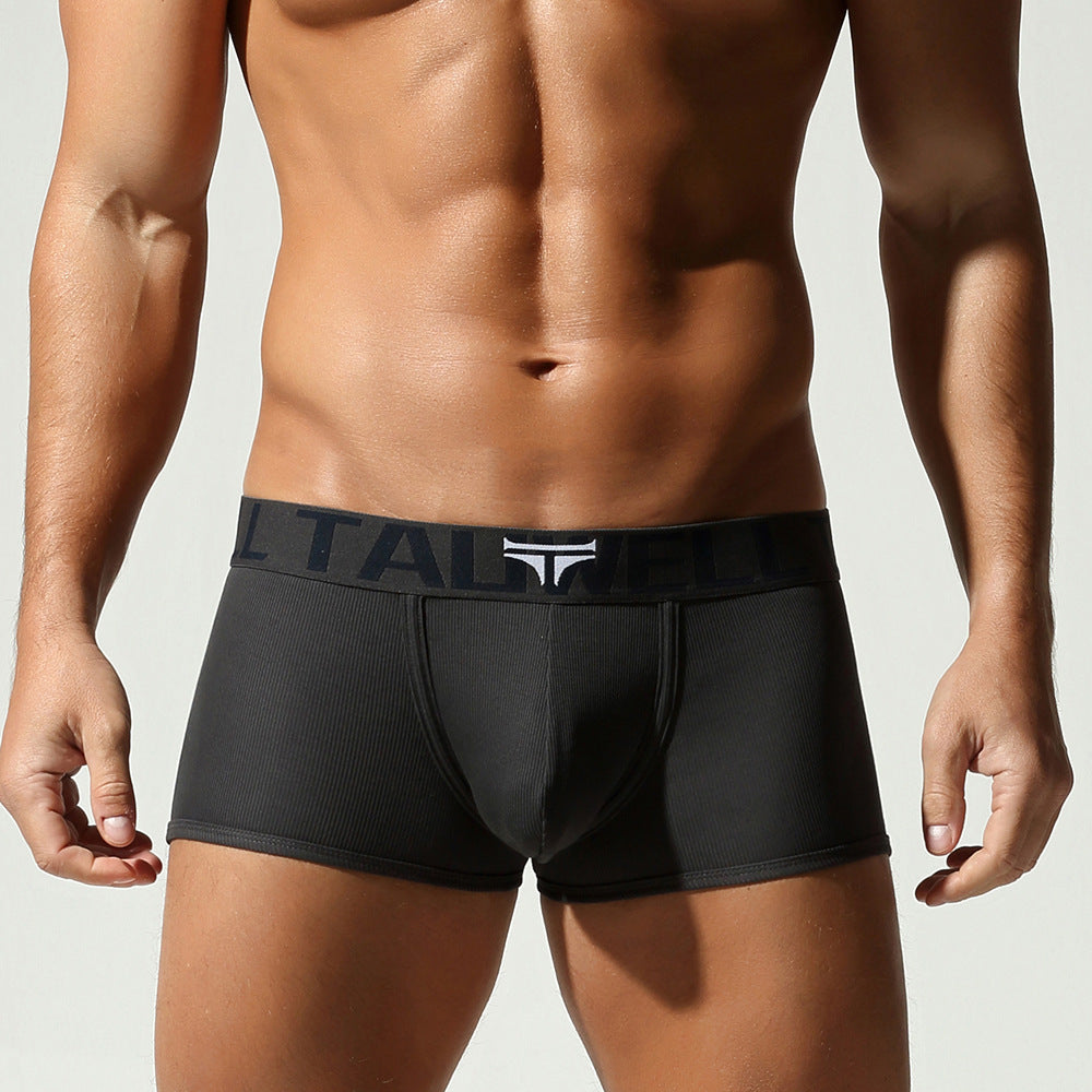 PrimeForm Cotton Boxer Trunk — Shadow Black Edition mooods