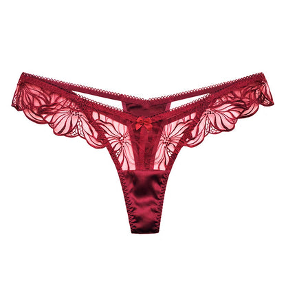 Petal Veil Lace Thong mooods