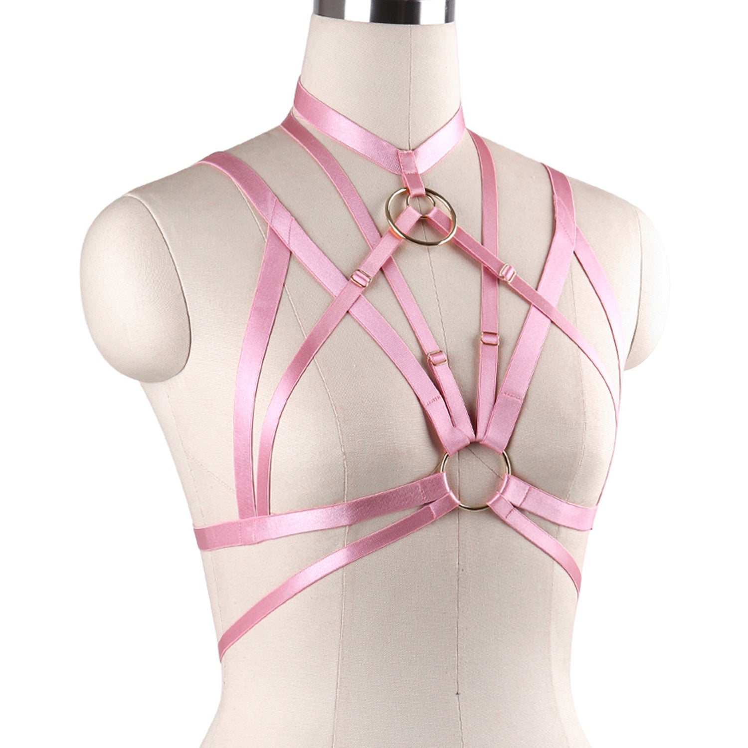 Velvet Rose Cage Harness