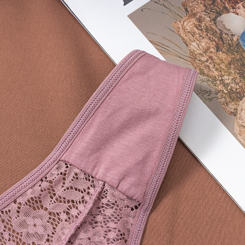 Strappy Lace Thong with Heart Detail Buy 3, Get 1 FREE!