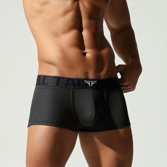 PrimeForm Cotton Boxer Trunk — Shadow Black Edition mooods