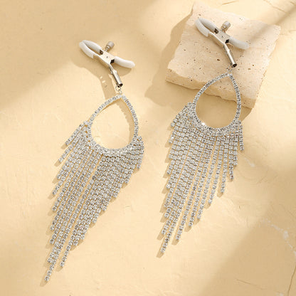 Crystal Cascade Nipple Clamps mooods