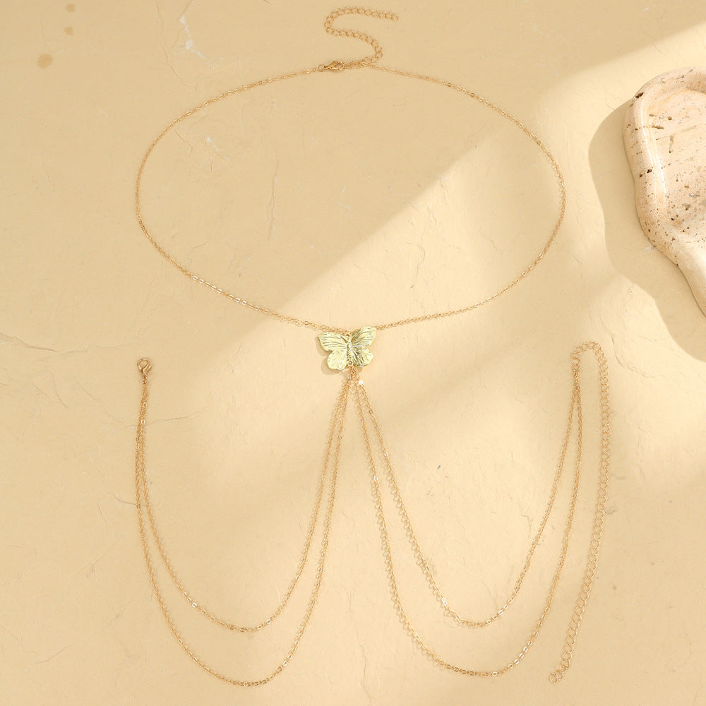 Butterfly Charm Body Chain mooods