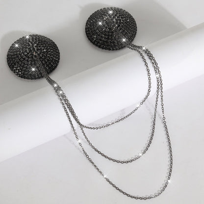 Midnight Spark Rhinestone Nipple Covers mooods
