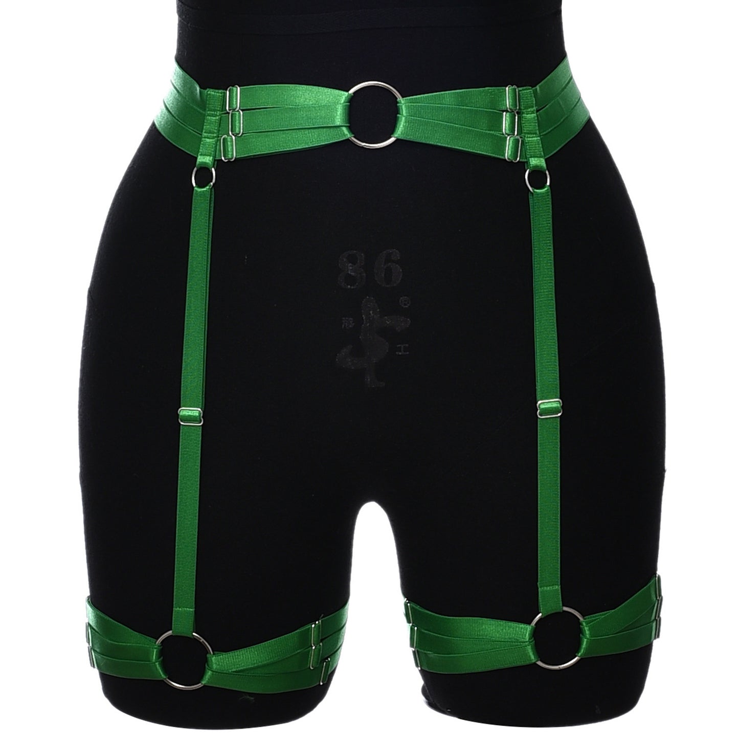 Velour Garter Harness