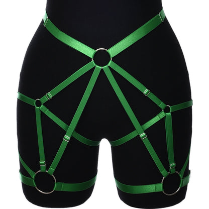Strappy Cage Leg Harness