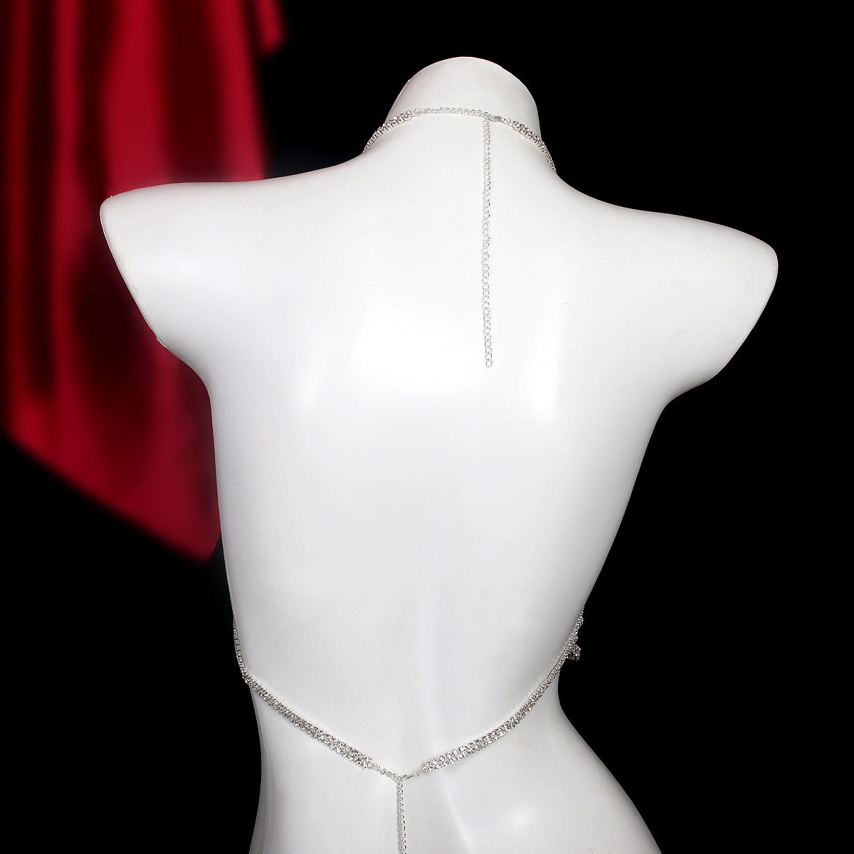 Crystal Grid Halter Body Chain mooods