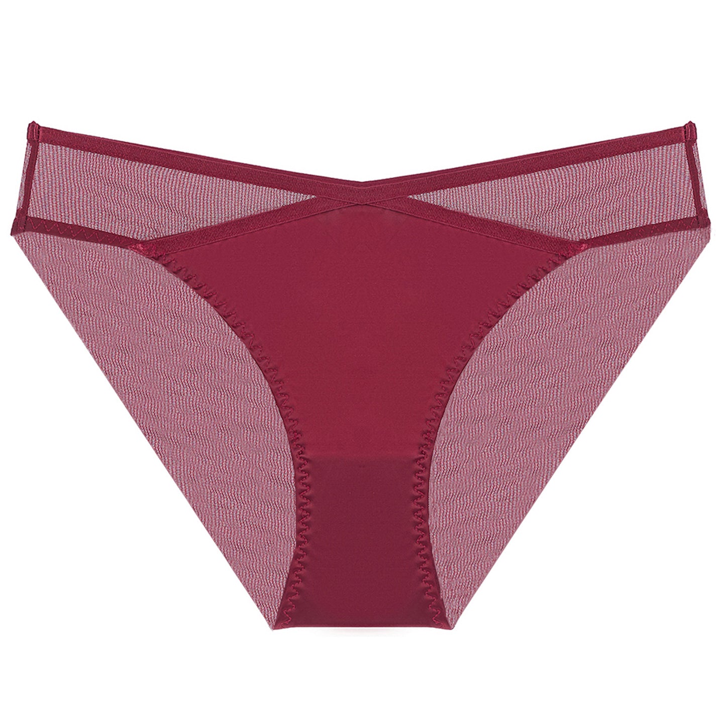 Crimson Veil Mesh Panty mooods