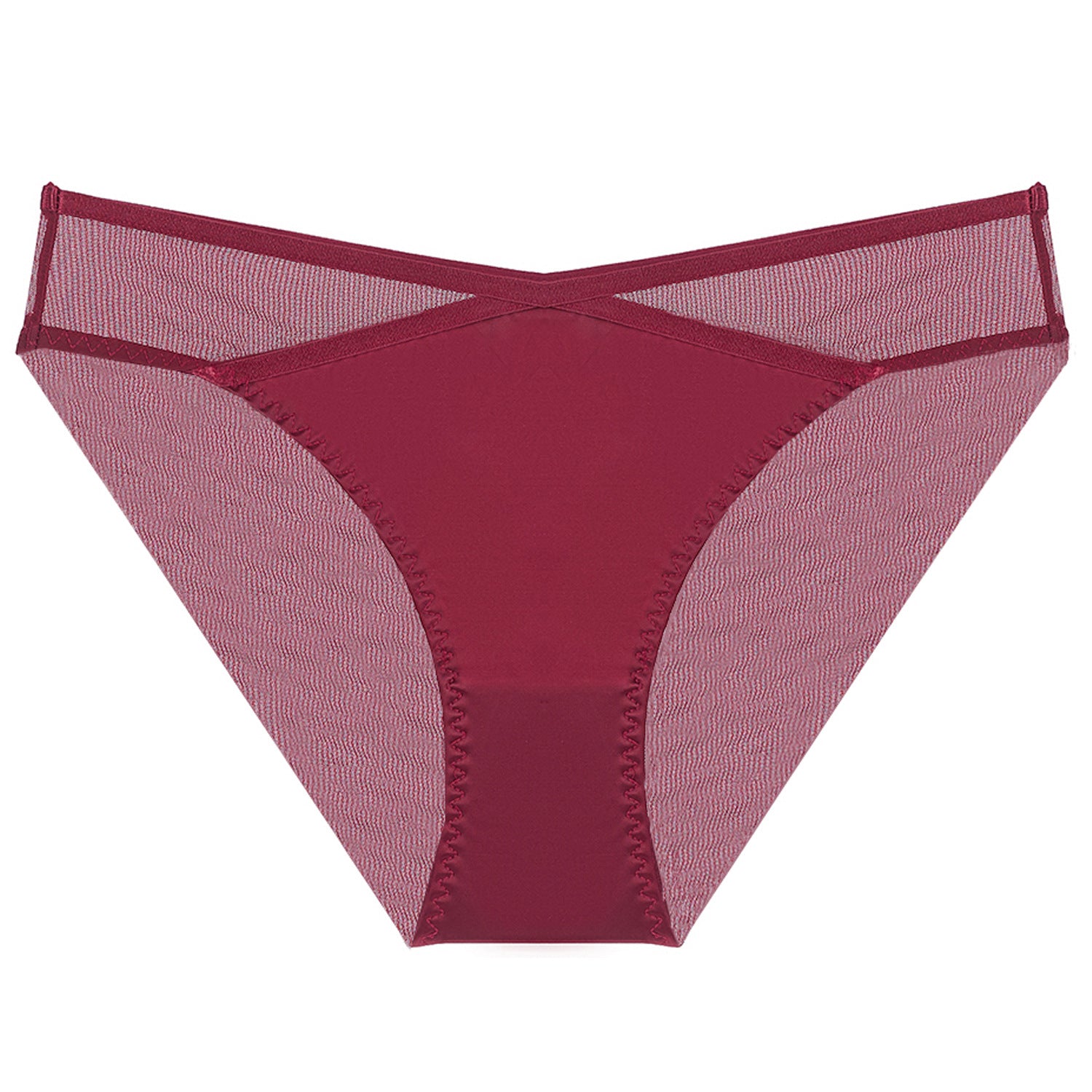 Crimson Veil Mesh Panty mooods