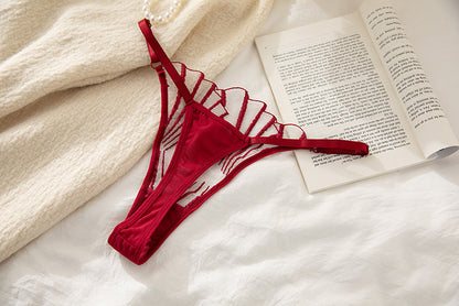 Divine Lines Sheer Thong mooods