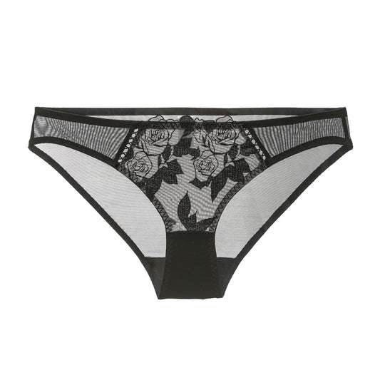 Rosaine Brief – Elegant Sheer Mesh Embroidered Lingerie mooods