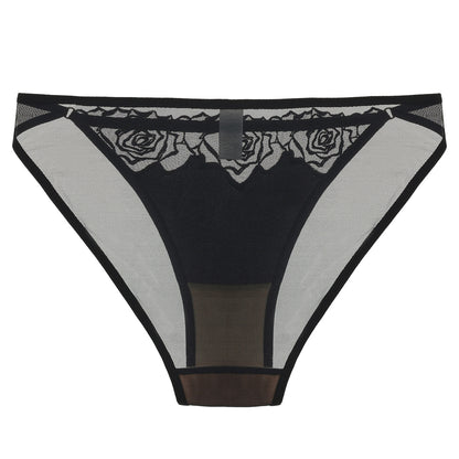 Aeris Noir Brief Mesh Panty mooods