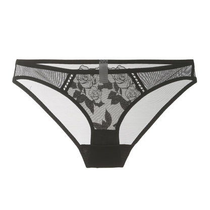Rosaine Brief – Elegant Sheer Mesh Embroidered Lingerie mooods