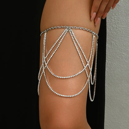 Starlight Cascade Thigh Chain mooods