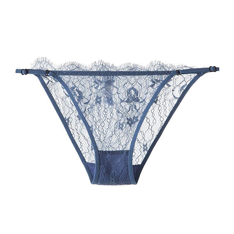 Sheer Lace See-Through Panty – Adjustable Sexy Thong mooods