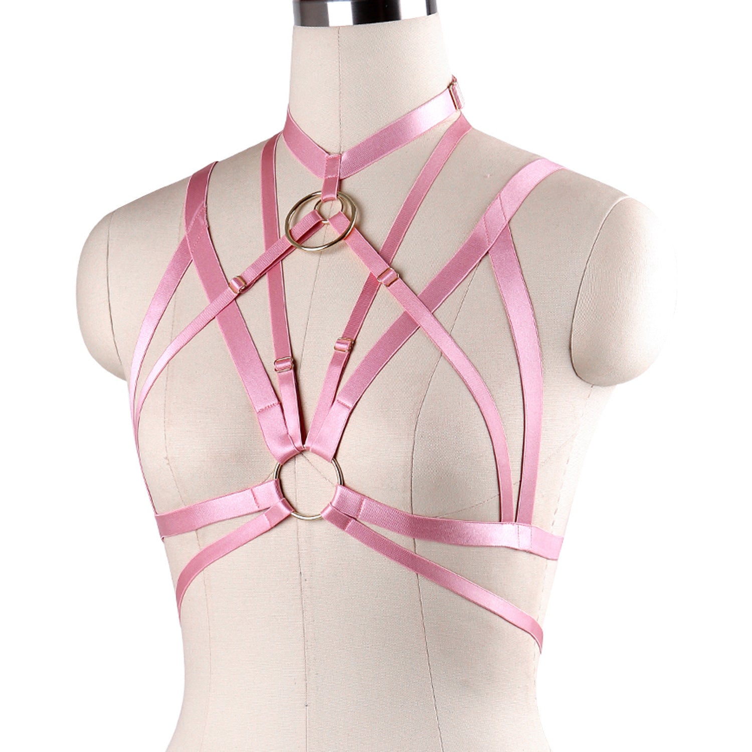 Velvet Rose Cage Harness
