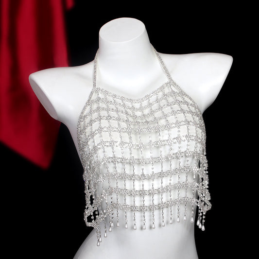 Crystal Grid Halter Body Chain mooods