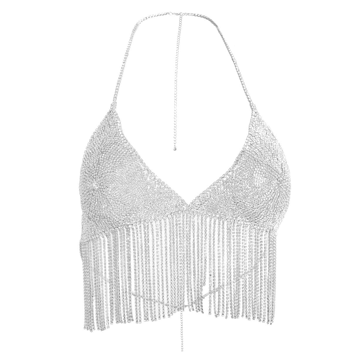 Crystal Fringe Bra Top mooods