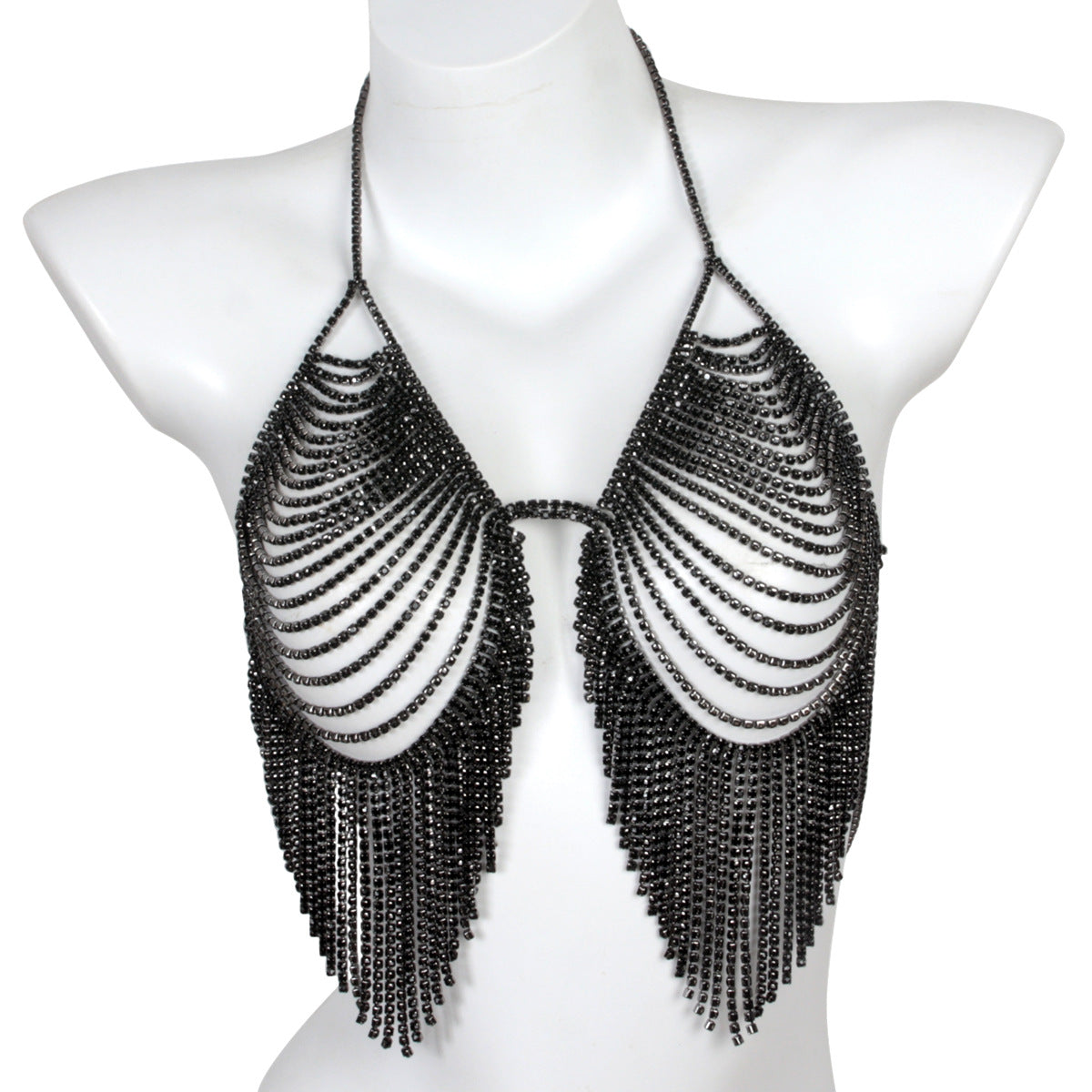 Midnight Siren Chain Lingerie Set mooods