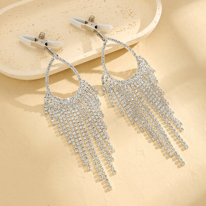 Crystal Cascade Nipple Clamps mooods
