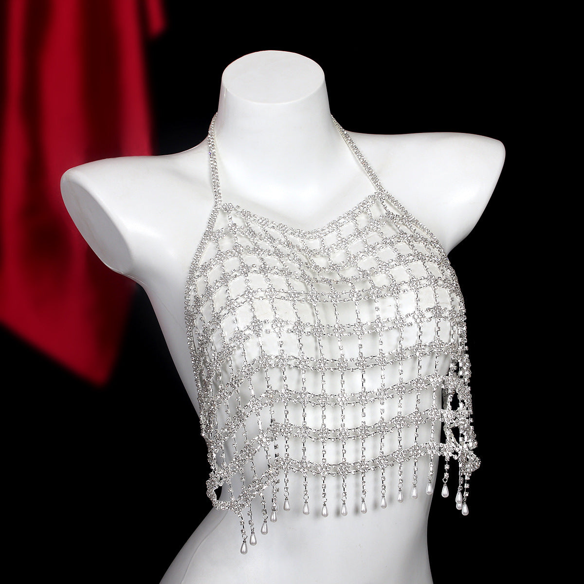 Crystal Grid Halter Body Chain mooods